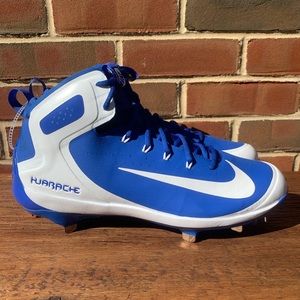blue nike baseball cleats